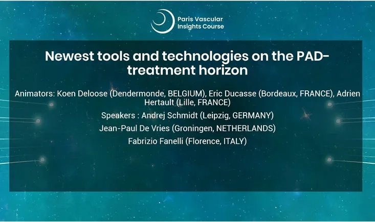 Newest tools and technologies on the PAD-treatment horizon