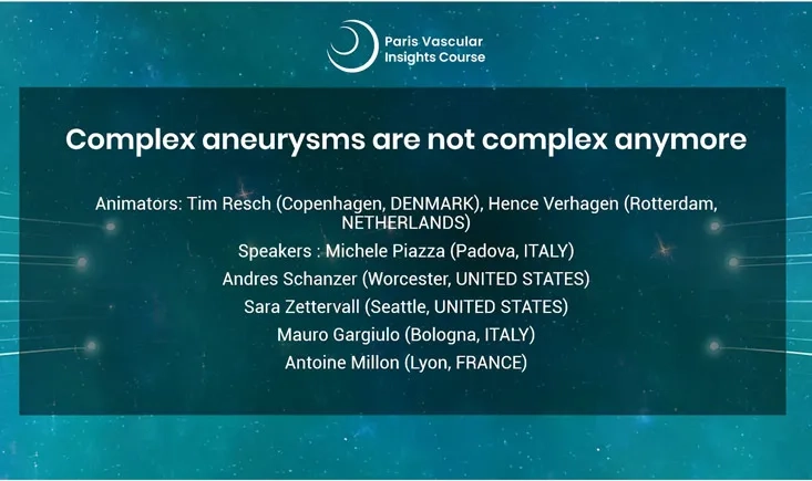 Complex aneurysms are not complex anymore