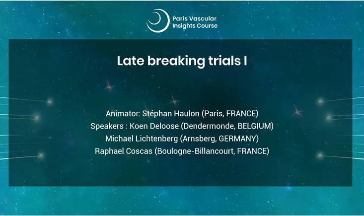 Late breaking trials I