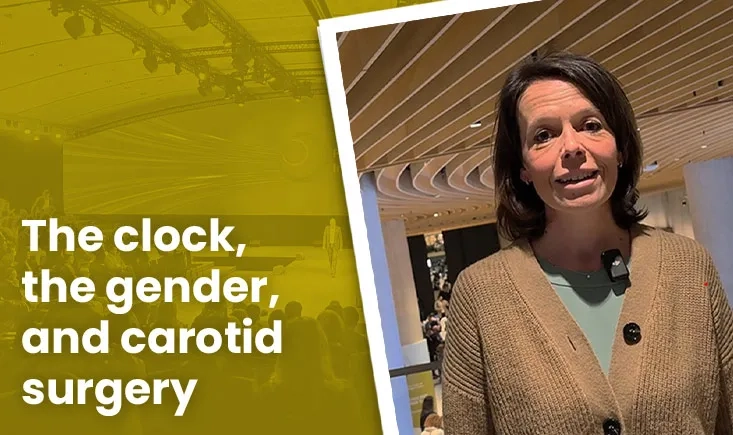 The clock, the gender, and carotid surgery — Barbara Rantner breaks it down