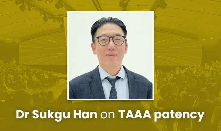 Dr Sukgu Han on target vessel patency after TAAA repair