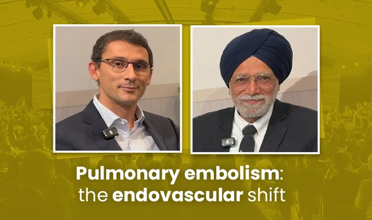 Pulmonary embolism: the endovascular shift