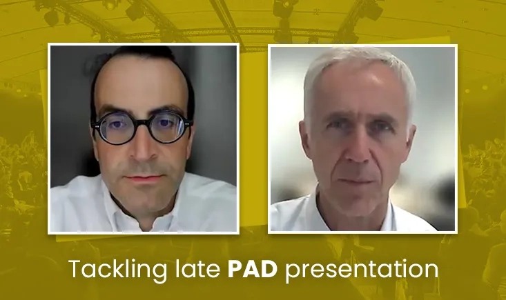 PAD in Europe: the challenge of late presentation